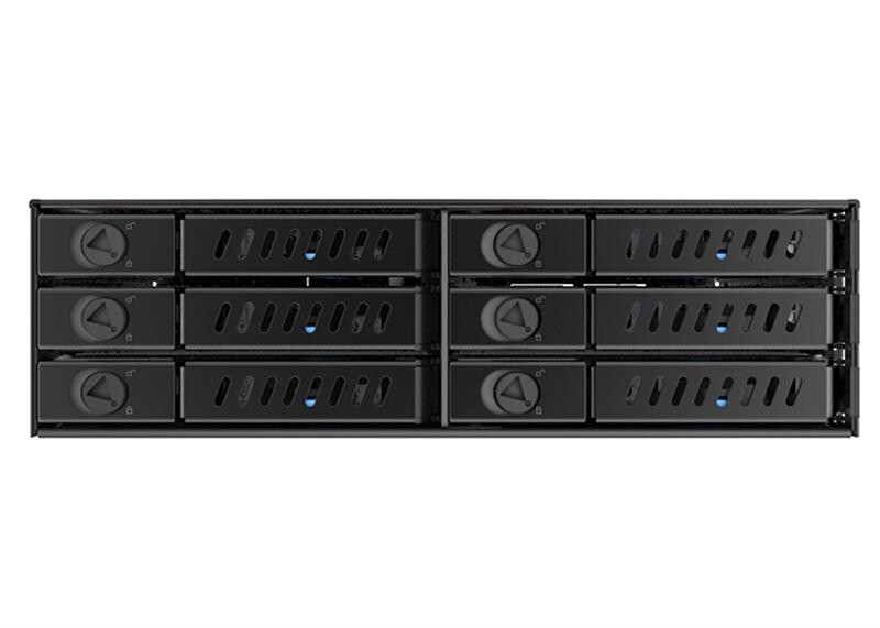 Внутренний карман SATA для 6хHDD 2,5" Chieftec CMR-625 Black