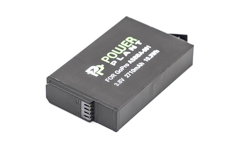 Акумулятор PowerPlant для GoPro ASBBA-001 2710mAh (CB970155)