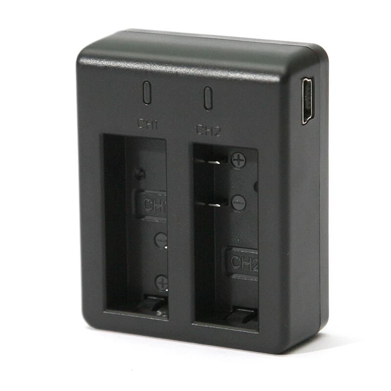 Мережевий зарядний пристрій PowerPlant Dual SJCAM SJ4000 для двох акумуляторів (DV00DV3408)
