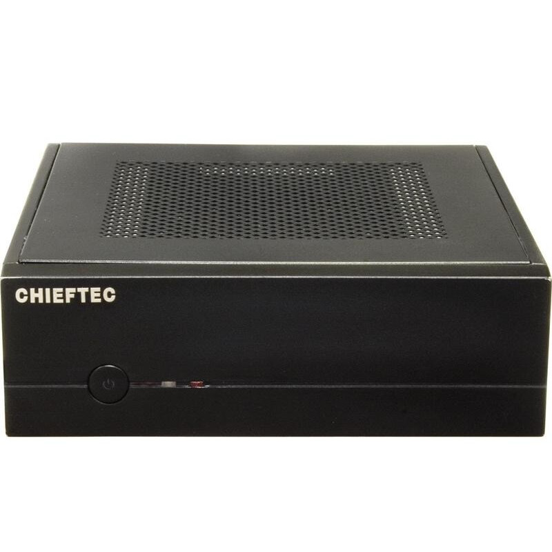 Корпус Chieftec Compact IX-01B, Без БП, SLIM FF, Black