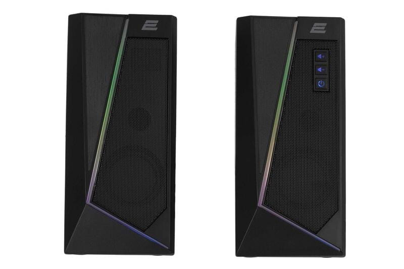 Акустическая система 2E PCS233 RGB Black (2E-PCS233BK)