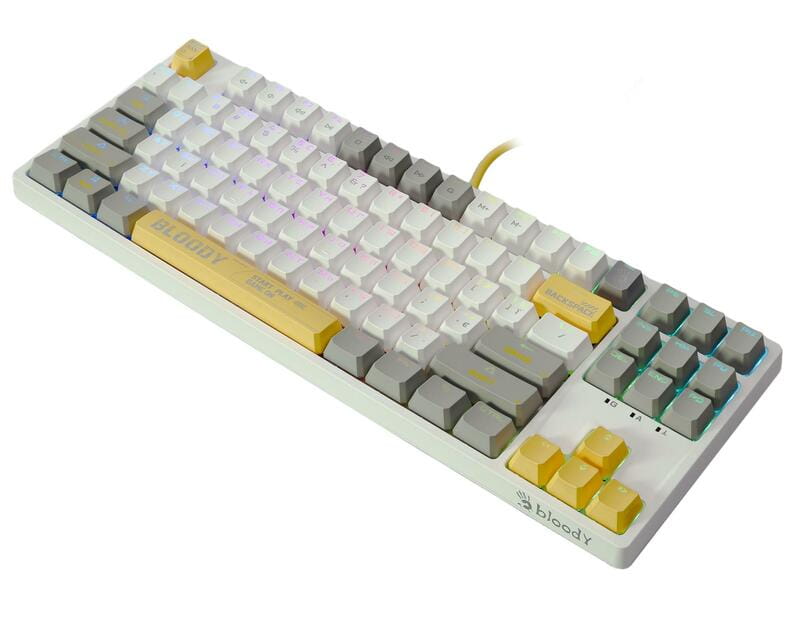 Клавіатура Bloody S87 Energy White