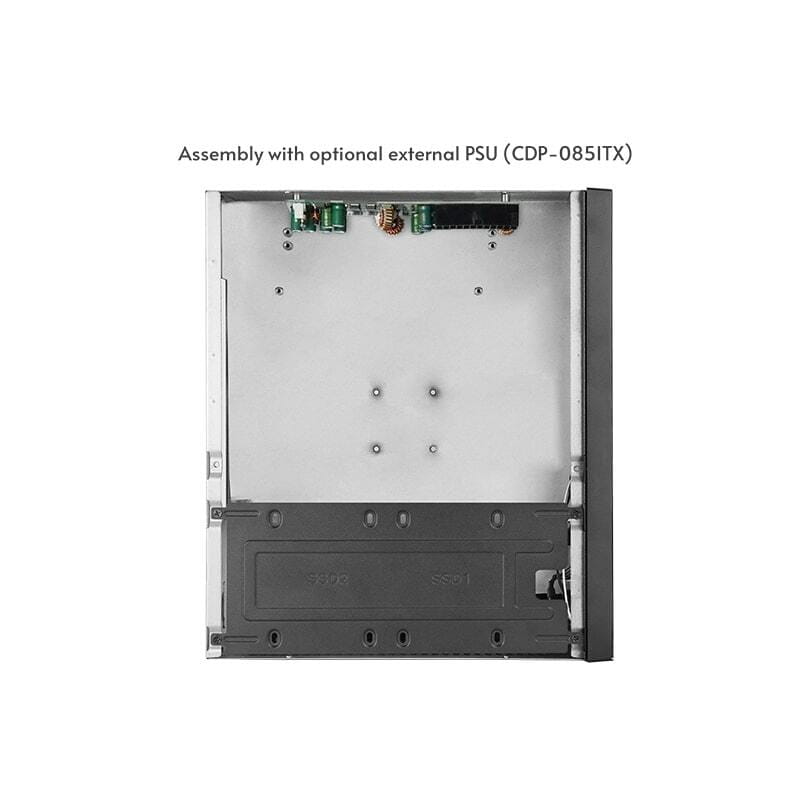 Корпус Chieftec Compact Series IX-06B-OP Black без БП