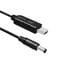 Фото - Кабель ColorWay для роутера 12V (USB-DC 5.5х2.5mm) 1 м, Black (CW-CBUD067-BK) | click.ua