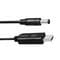 Фото - Кабель ColorWay для роутера 12V (USB-DC 5.5х2.5mm) 1 м, Black (CW-CBUD067-BK) | click.ua