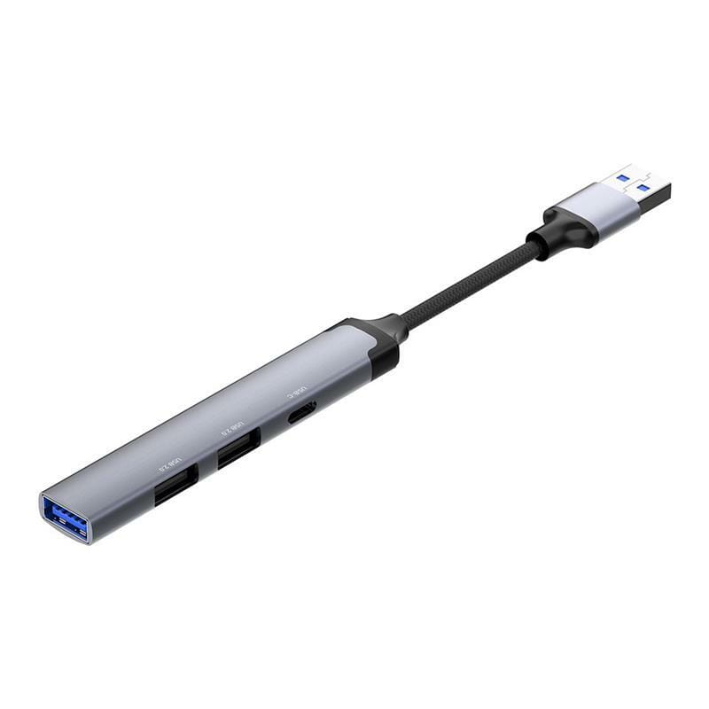 USB-хаб СolorWay USB-A 4-в-1 USB2.0х3/USB3.0 (CW-HUB05)