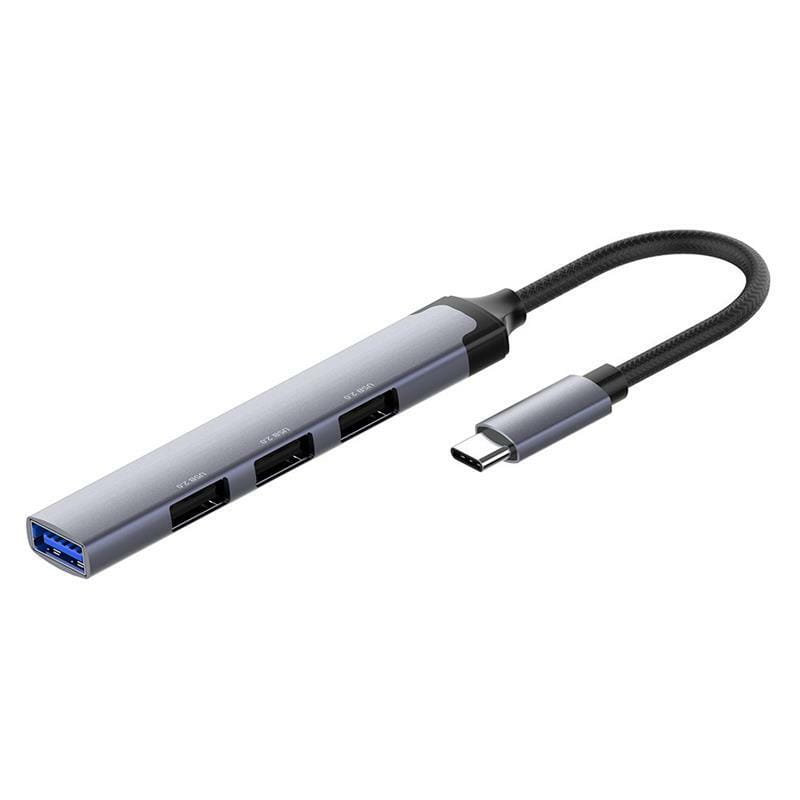 USB-хаб СolorWay USB Type-C 4-в-1 (CW-HUB04)