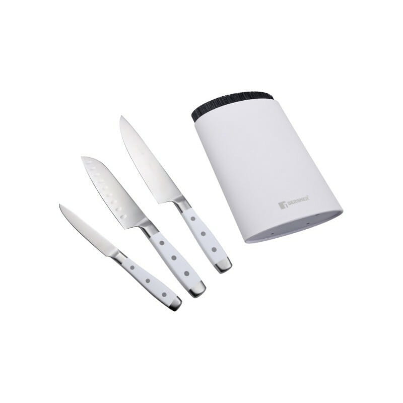 Набор ножей Bergner Naturally 4 предмета (BG-41051-WH)
