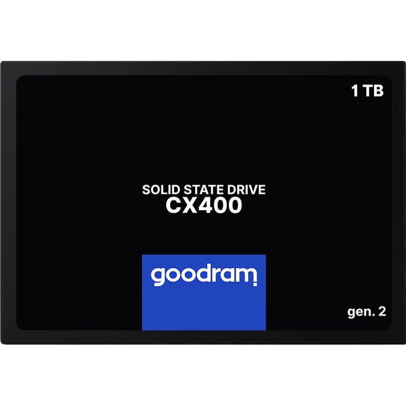 Накопичувач SSD 2ТB Goodram CX400 Gen.2 2.5" SATAIII 3D TLC (SSDPR-CX400-02T-G2)