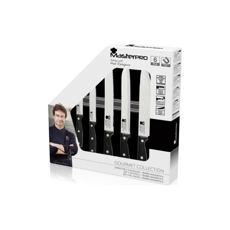 Набор ножей MasterPro gourmet pepe 6 предметов (BGMP-4330)