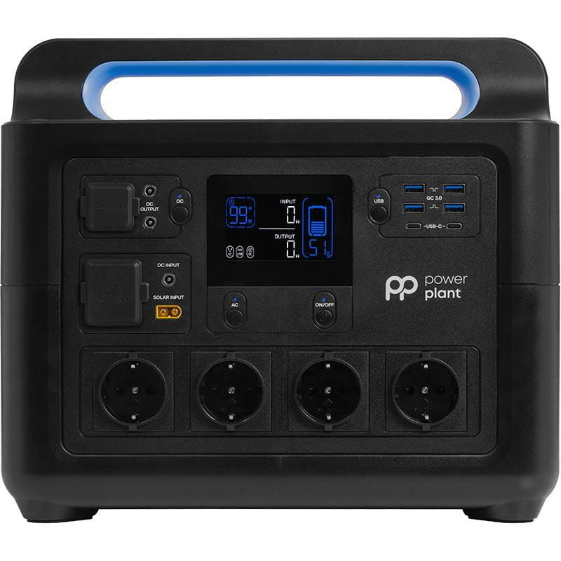 Зарядна станція PowerPlant HS1800 1484.8Wh, 412444mAh,1800W (PB930852)