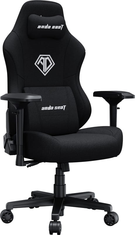 Кресло для геймеров Anda Seat Phantom 3 Pro Size L Fabric Black (AD18YC-06-B-F)
