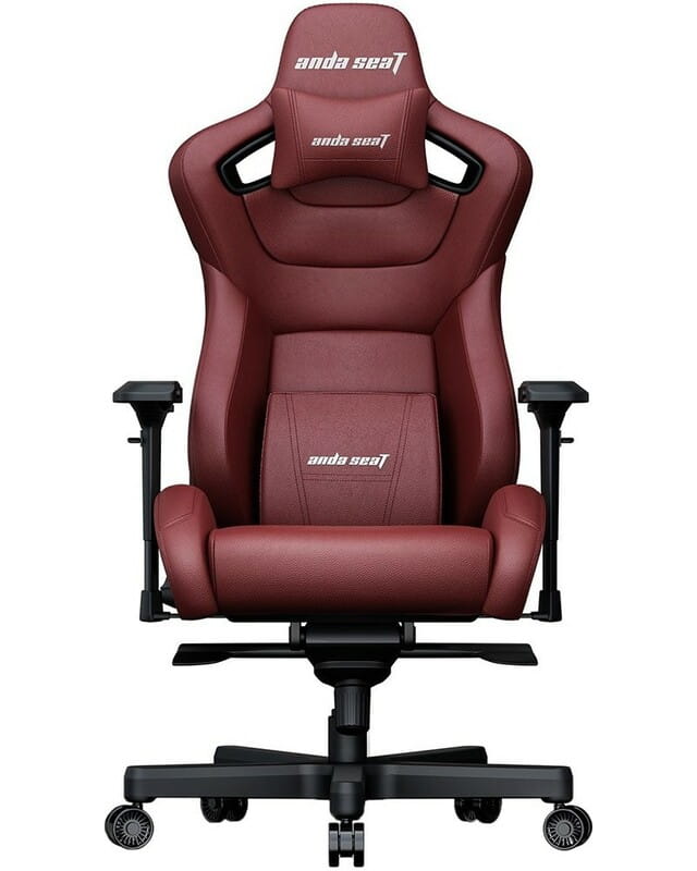 Крісло для геймерів Anda Seat Kaiser 2 Size XL Black/Maroon (AD12XL-02-AB-PV/C-A05)