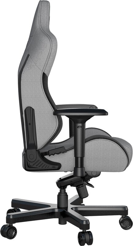 Крісло для геймерів Anda Seat T-Pro 2 Size XL Linen Grey/Black (AD12XLLA-01-GB-F)