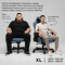 Фото - Крісло для геймерів Anda Seat T-Pro 2 Size XL Linen Grey/Black (AD12XLLA-01-GB-F) | click.ua