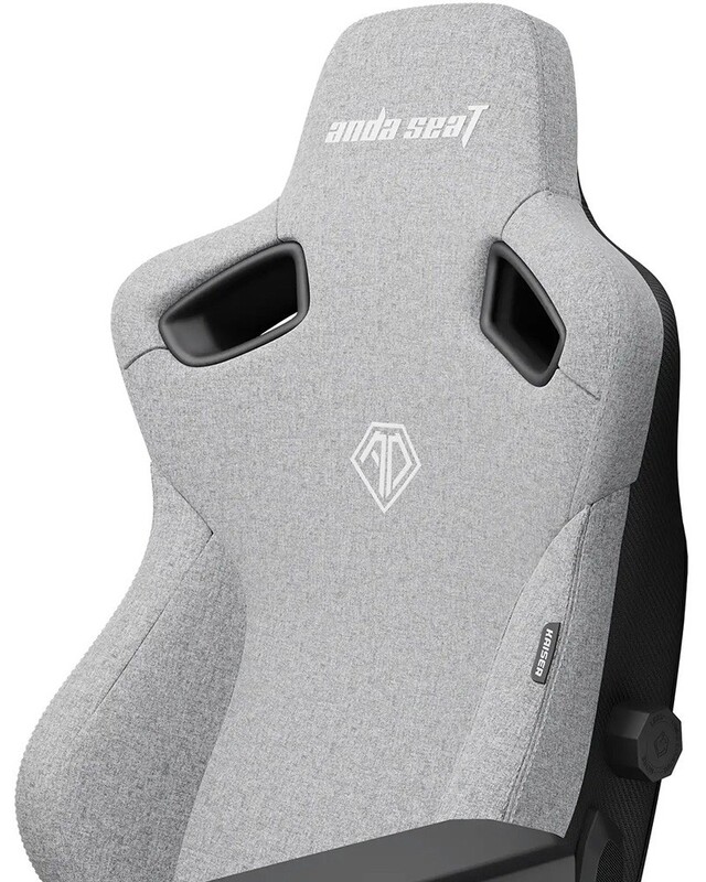 Крісло для геймерів Anda Seat Kaiser 3 Size L Fabric Grey (AD12YDC-L-01-G-PV/F)