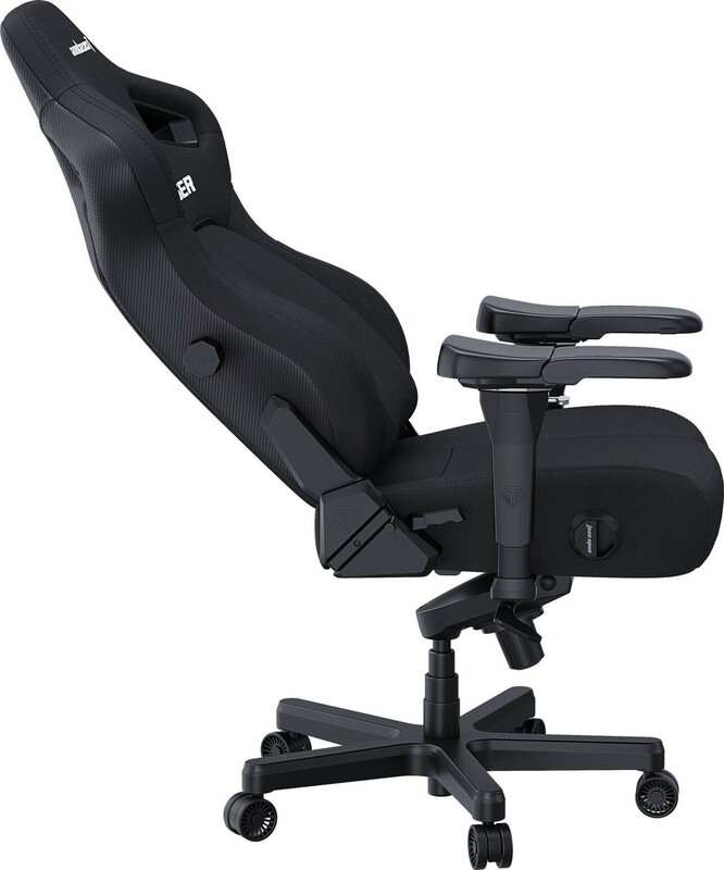 Крісло для геймерів Anda Seat Kaiser 4 Size XL Black (AD12YDDC-XLL-20-B-CF)