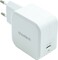 Фото - Сетевое зарядное устройство Choetech GaN USB Type-C 45W PD 3.0 QC 3.0 PPS White (PD8007) | click.ua