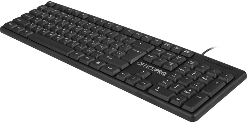 Клавиатура OfficePro SK166 Black