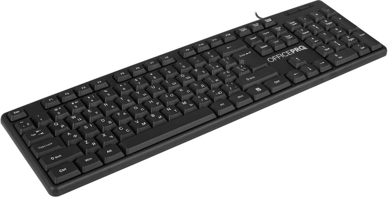 Клавиатура OfficePro SK166 Black
