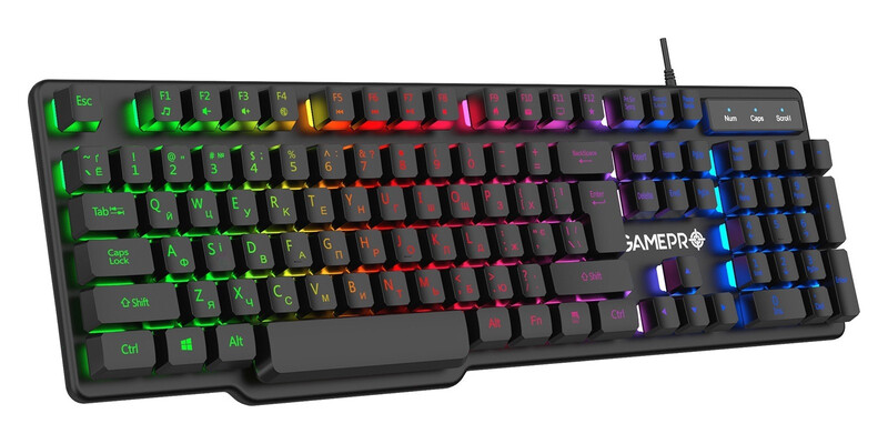 Клавиатура GamePro GK380 RGB Black