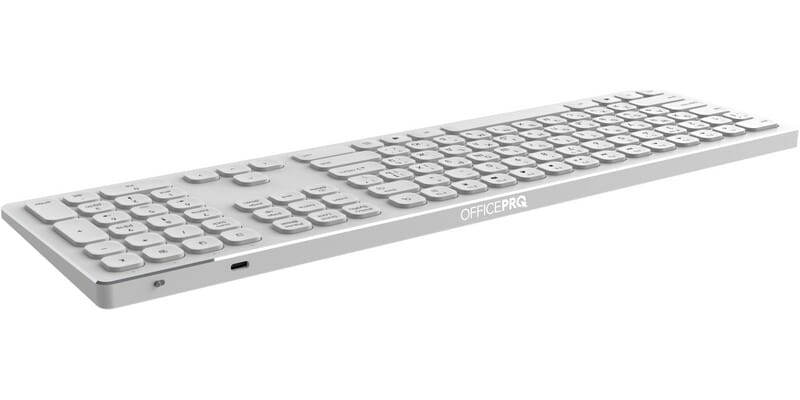 Клавиатура беспроводная OfficePro SK1550W White