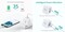 Фото - Сетевое зарядное устройство Choetech GaN USB Type-C, USB Type-A 65W PD 3.0 QC 3.0 White (PD8002) | click.ua