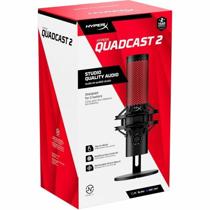 Микрофон HyperX Quadcast 2 (872V1AA)