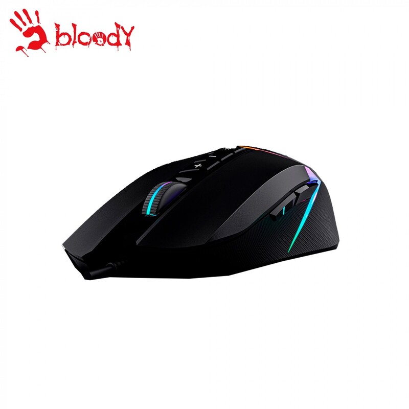 Мышь A4Tech Bloody W60 Max Stone Black