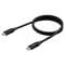 Фото - Кабель Edimax UC4 V2 USB Type-C - USB Type-C (M/M), Thunderbolt 3, 240 W, 20 V, 5 A Max, 1 м, Black (UC4-010TB) | click.ua