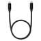 Фото - Кабель Edimax UC4 V2 USB Type-C - USB Type-C (M/M), Thunderbolt 3, 240 W, 20 V, 5 A Max, 1 м, Black (UC4-010TB) | click.ua