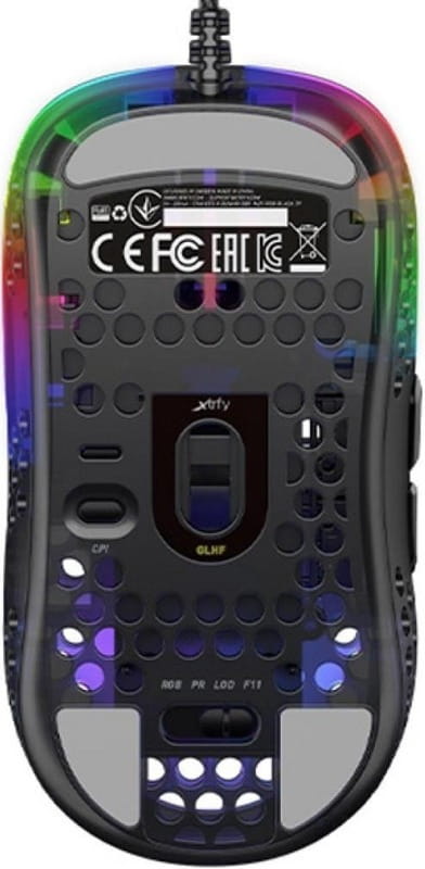 Мышь Xtrfy MZ1 RGB Black (XG-MZ1-RGB) USB