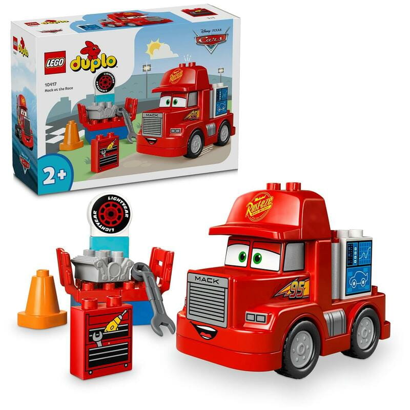 Конструктор LEGO Duplo Disney Мак на гонках (10417)