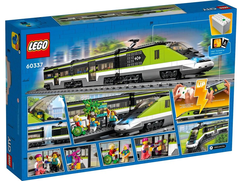 Конструктор LEGO City Trains Пассажирский поезд-экспресс (60337)