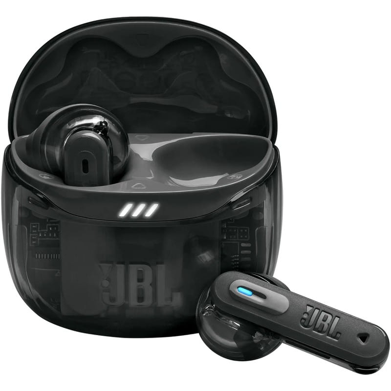 Bluetooth-гарнітура JBL Tune Flex 2 Ghost Black (JBLTFLEX2GBLK)