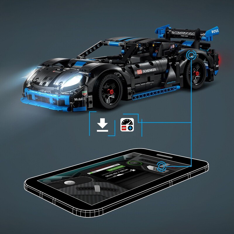 Конструктор LEGO Technic Автомобіль для перегонів Porsche GT4 e-Performance (42176)