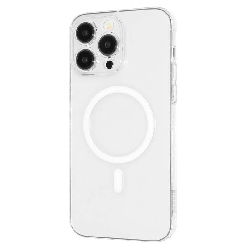Чeхол-накладка Proove Crystal Case with Magnetic Ring для Apple iPhone 16 Pro Max Transparent (PCCCIP16PM01)
