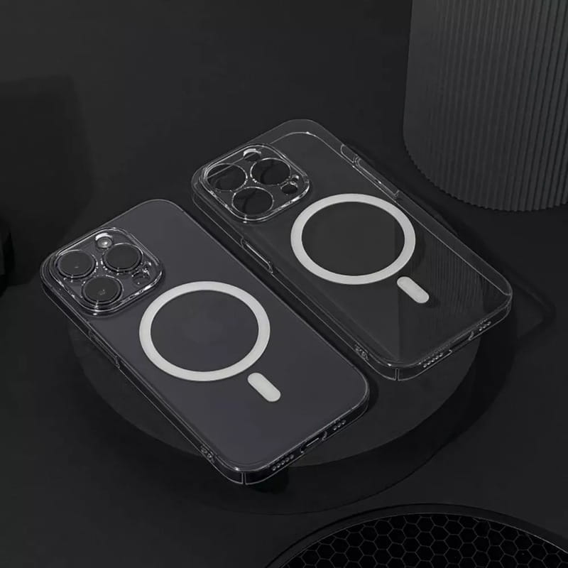 Чeхол-накладка Proove Crystal Case with Magnetic Ring для Apple iPhone 16 Pro Max Transparent (PCCCIP16PM01)