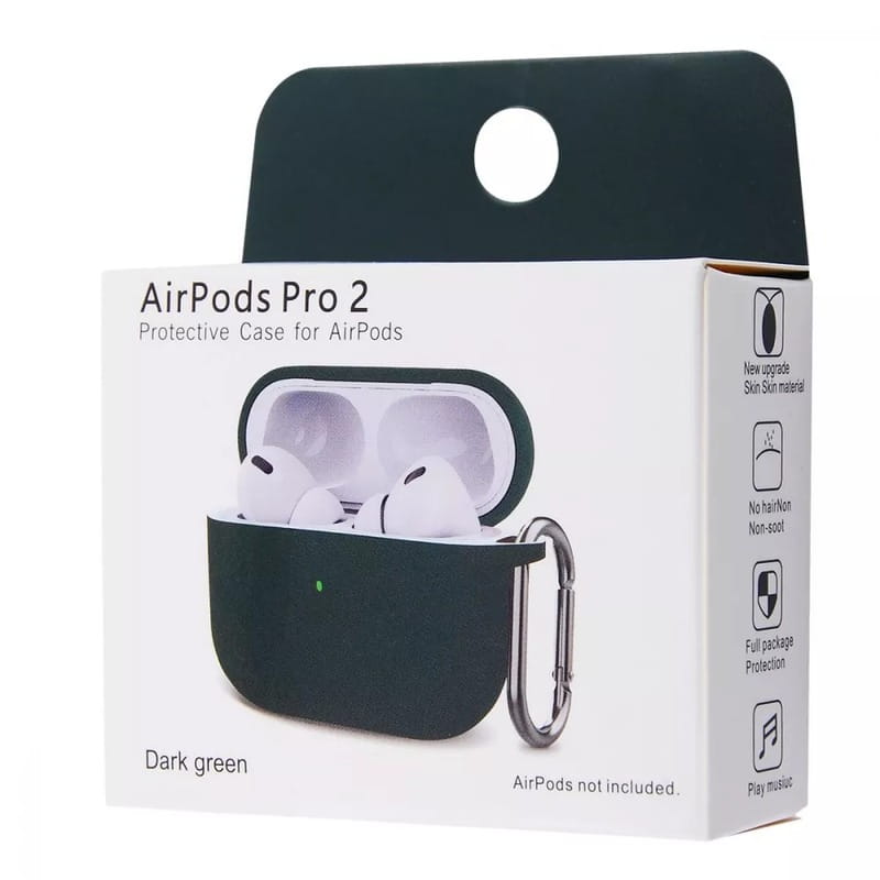 Чохол Silicone Case New для Apple AirPods Pro 2 Dark Gray