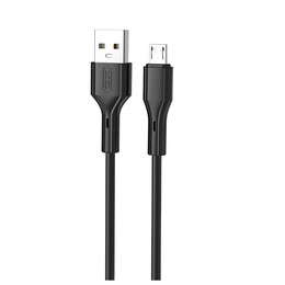 Кабель XO NB230-AM USB - microUSB (M/M), 1 м, Black (NB230-AM.black)