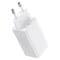 Фото - Сетевое зарядное устройство Baseus GaN5 Pro (3USB, 3.25A) 65W White (CCGP120202) + кабель Type-C to Type-C | click.ua