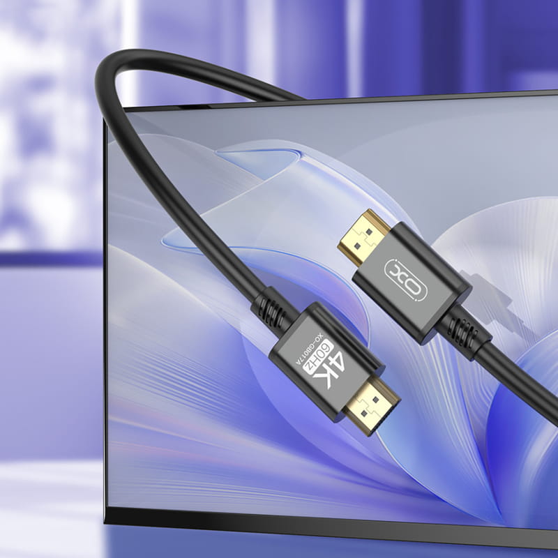 Кабель XO HDMI-HDMI V.2.0, 3 м Tranish (GB017A-HDMI.tranish)