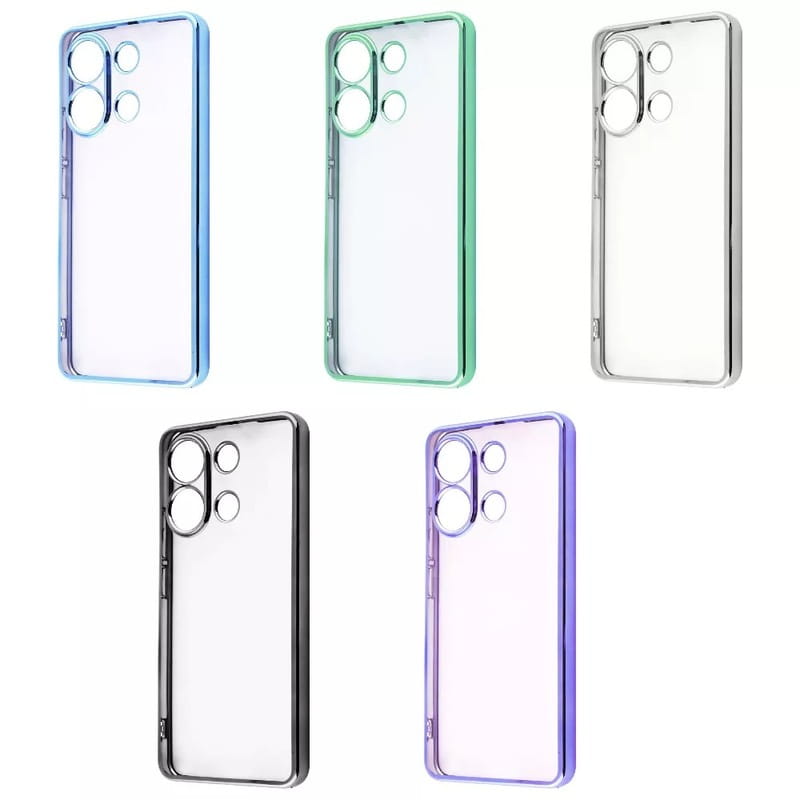 Чeхол-накладка Wave Metal Color Case для Xiaomi Redmi Note 13 4G Aquamarine