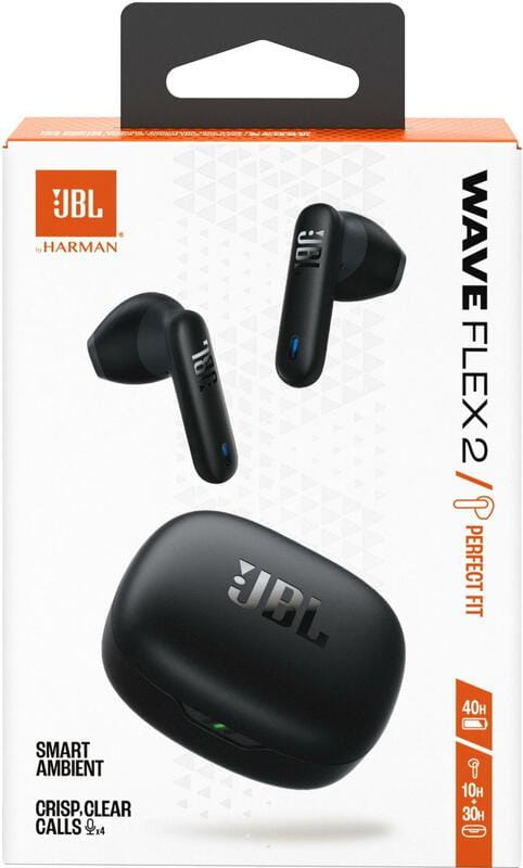 Bluetooth-гарнітура JBL Wave Flex 2 Black (JBLWFLEX2BLK)