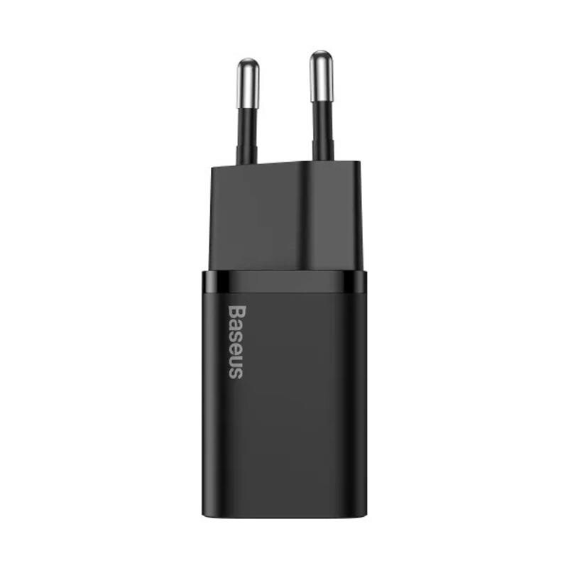 Сетевое зарядное устройство Baseus (1USB-C) 30W Super-Si EU Black (CCSUP-J01)