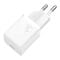 Фото - Мережевий зарядний пристрій Baseus GaN5 FC mini 1C (1USB-C) 30W White (CCGN070502) | click.ua