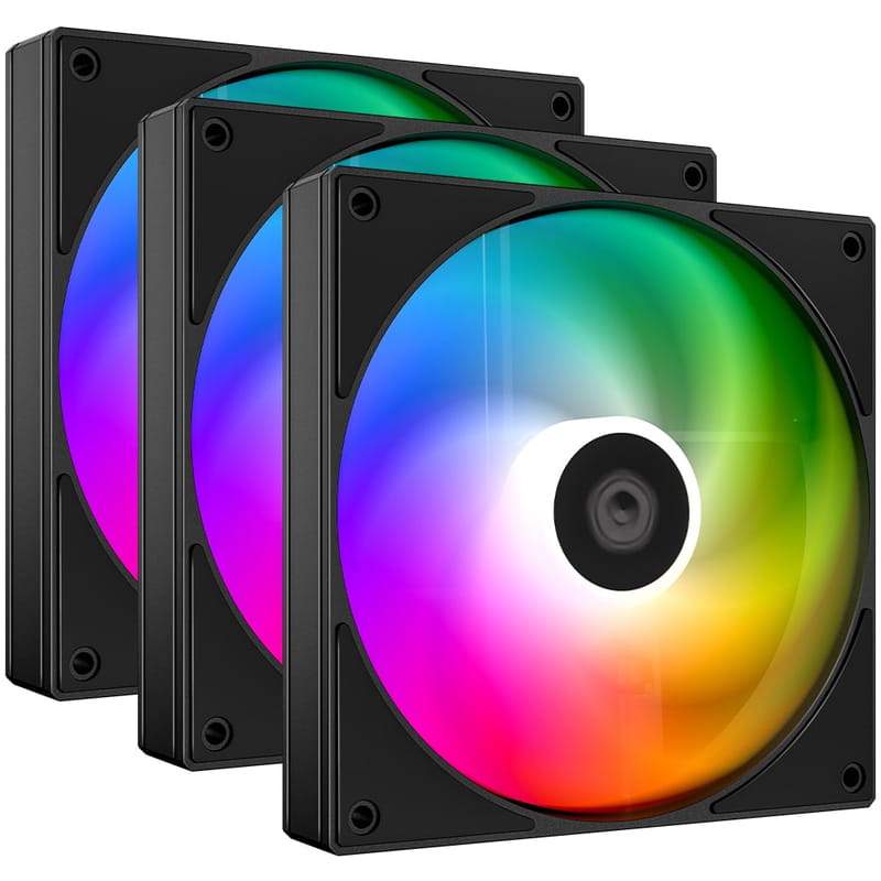 Вентилятор ID-Cooling AS-120-ARGB-K Trio