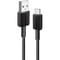 Фото - Кабель Anker 322 USB-A - USB-C 1.8 м, Black (A81H6G11) | click.ua