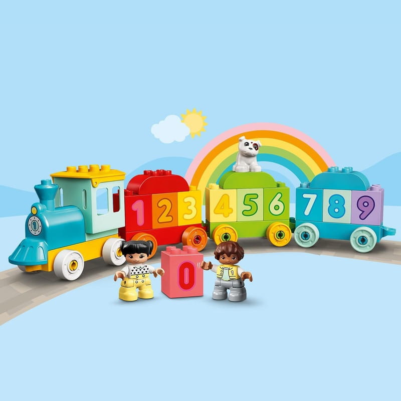 Конструктор LEGO Duplo Потяг із цифрами – вчимося рахувати (10954)