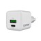Фото - Сетевое зарядное устройство Canyon CU20AC GaN (2USB, 0.6A) PD, QC 4.0 White (CNS-CUW20AC) | click.ua